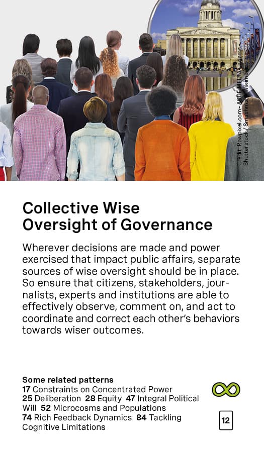 Collective Wise Oversight of Governance Card