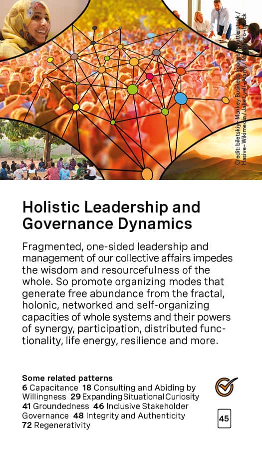 Holistic Leadership and Governance Dynamics Card