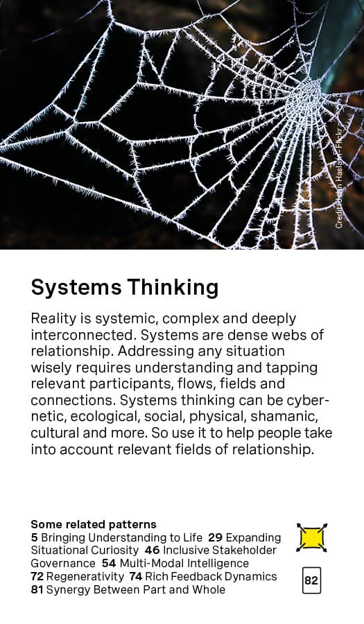 Systems Thinking Card
