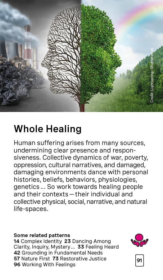 Whole Healing Card