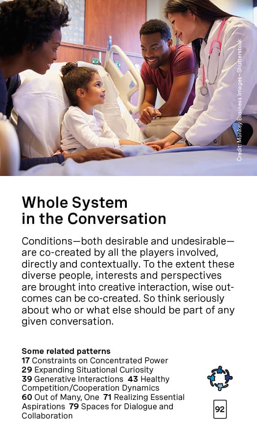 Whole System in the Conversation Card